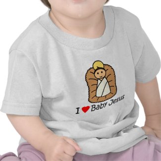 I Heart (Love) Baby Jesus shirt