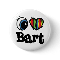 I Heart (Love) Bart Buttons