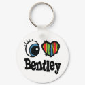 I Heart (Love) Bentley keychains by eyeheartnames I Heart (Love) Bentley keychains