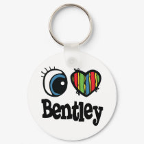 I Heart (Love) Bentley keychains