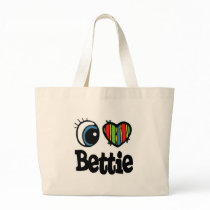 I Heart (Love) Bettie Tote Bag