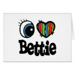 I Heart (Love) Bettie cards