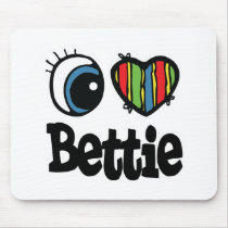 I Heart (Love) Bettie Mouse Mats