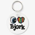 I Heart (Love) Bjork keychains by eyeheartnames I Heart (Love) Bjork keychains
