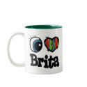 I Heart (Love) Brita mugs by eyeheartnames I Heart (Love) Brita mugs
