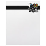 I Heart (Love) Britain Letterhead Template