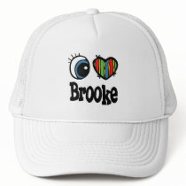 I Heart (Love) Brooke hats
