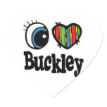 I Heart (Love) Buckley Sticker