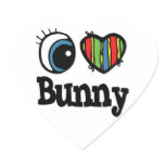 I Heart (Love) Bunny Sticker
