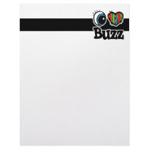 I Heart (Love) Buzz Custom Letterhead