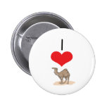I Heart (Love) Camels Buttons