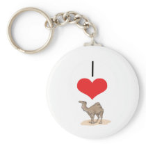 I Heart (Love) Camels Keychain