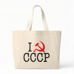 I Heart (LOVE) CCCP Canvas Bags