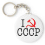 I Heart (LOVE) CCCP Key Chain