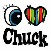 I Heart (Love) Chuck Cut Out