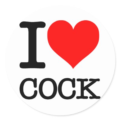 I Heart Love Cock Your Ass Hookers Stickers by inquester