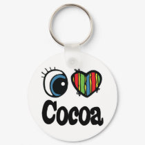 I Heart (Love) Cocoa keychains by eyeheartnames I Heart (Love) Cocoa keychains