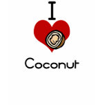 I heart-love coconut t-shirts