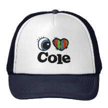 I Heart (Love) Cole Mesh Hat