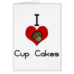 I heart-love cupcakes cards