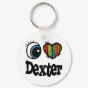 I Heart (Love) Dexter keychains