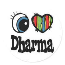 I Heart (Love) Dharma stickers by eyeheartnames I Heart (Love) Dharma stickers