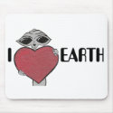 I Heart Love Eart Mouse Pad mousepads by Quantum_Art_Nerd I Heart Love Eart Mouse Pad mousepads