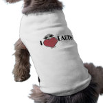 I Heart Love Earth Dog Shirt I Heart Love Earth Dog Shirt