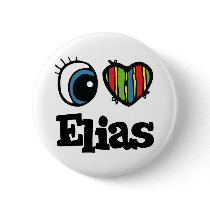 I  Heart (Love) Elias buttons