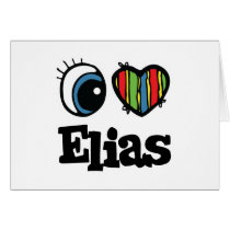 I  Heart (Love) Elias cards