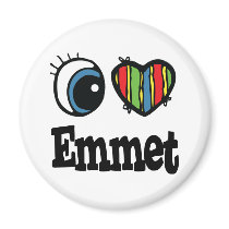 I  Heart (Love) Emmet magnets