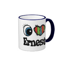 I  Heart (Love) Ernest Coffee Mug