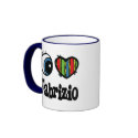 I Heart (Love) Fabrizio mugs by eyeheartnames I Heart (Love) Fabrizio mugs