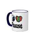 I Heart (Love) Faust mugs by eyeheartnames I Heart (Love) Faust mugs