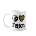 I Heart (Love) Felton mugs by eyeheartnames I Heart (Love) Felton mugs