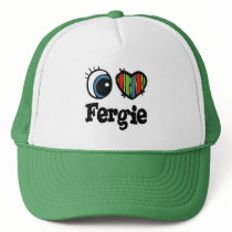 I Heart (Love) Fergie hats by eyeheartnames I Heart (Love) Fergie hats