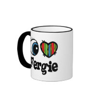I  Heart (Love) Fergie Mugs