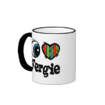 I  Heart (Love) Fergie mugs
