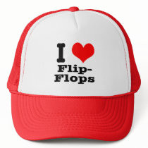 I HEART (LOVE) flip flops hats by classicihearts I HEART (LOVE) flip flops hats