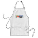 "I Heart (Love) Flo aprons by tuffshops "I Heart (Love) Flo aprons