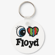 I  Heart (Love) Floyd keychains