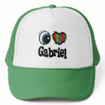 I Heart (Love) Gabriel Mesh Hat