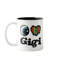 I Heart (Love) Gigi mugs by eyeheartnames I Heart (Love) Gigi mugs