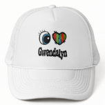 I Heart (Love) Gwendalyn Mesh Hats