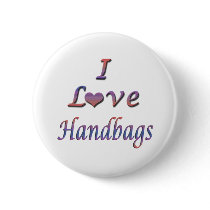I Heart (Love) Handbags buttons