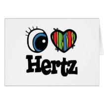 I Heart (Love) Hertz cards