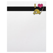 i heart love horseshoe crabs letterhead