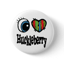 I Heart (Love) Huckleberry Pins