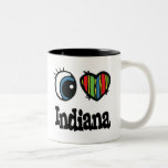 I Heart (Love) Indiana Mugs