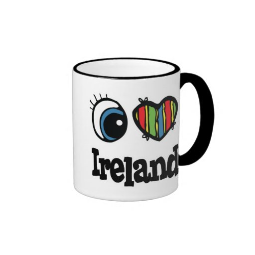 I Heart (Love) Ireland Coffee Mug